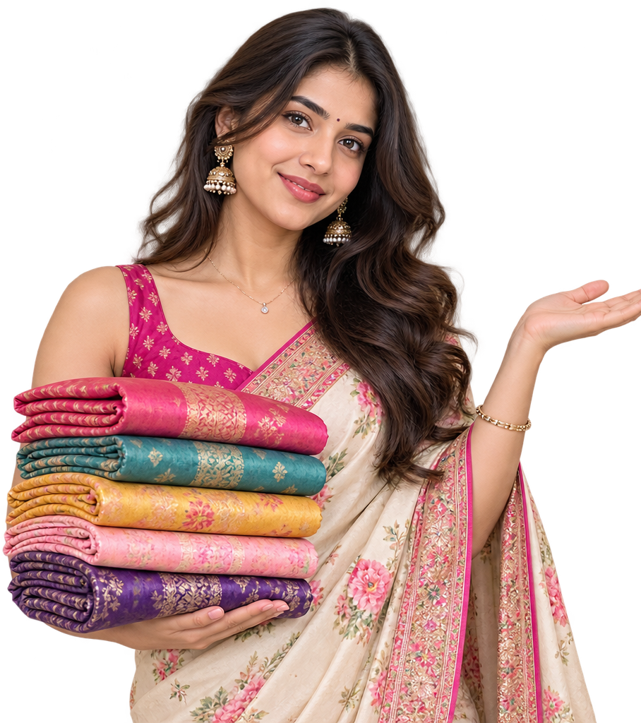 Curator Priya Recommending Featured Sarees